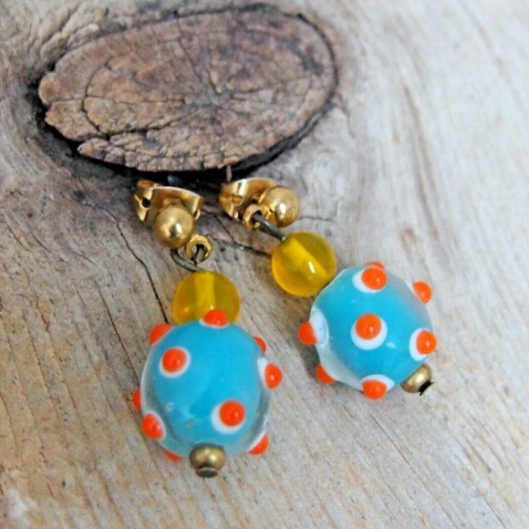 Jewelry - Funky Lampwork Earrings! Mix/Match 2/$10!